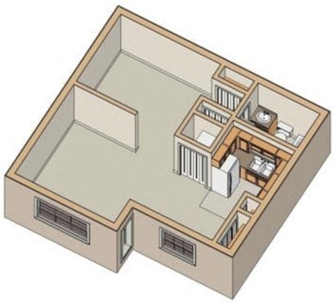 a drawing of a floor plan of a house